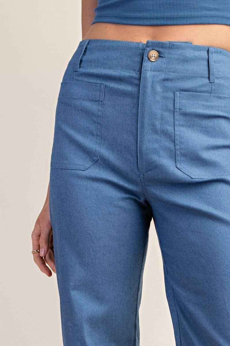 Ankle Cropped Summer Pants