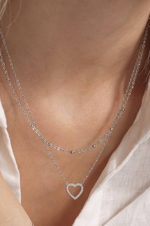 STAINLESS STEEL WATERPROOF TARNISH FREE NECKLACE | 40NK9523