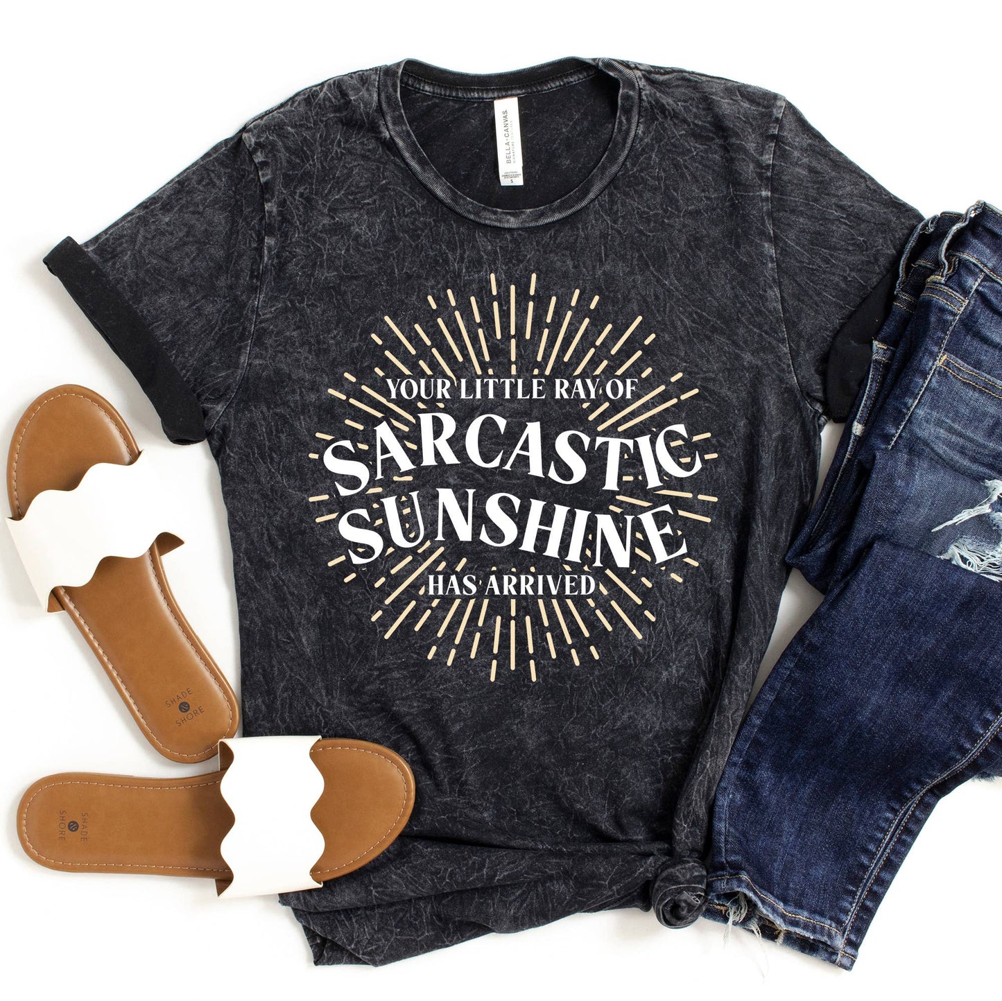 Little Ray of Sarcastic Sunshine Shirt, Funny Graphic Tee