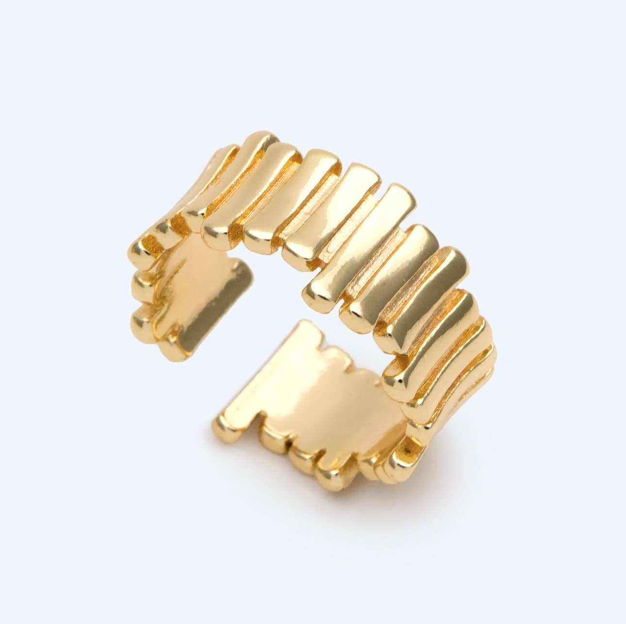 Madison ring | gold chunky ring | gold plated