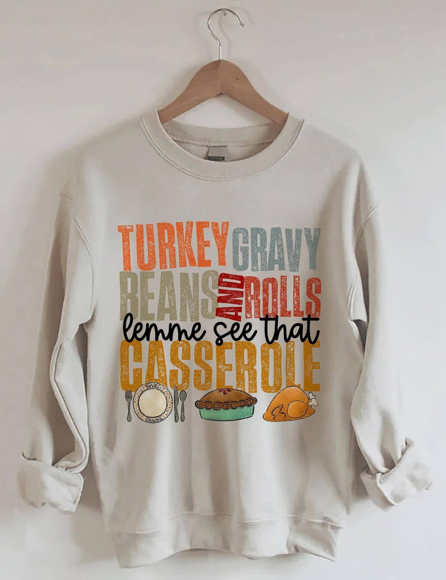 Turkey Gravy Rolls Sweatshirt