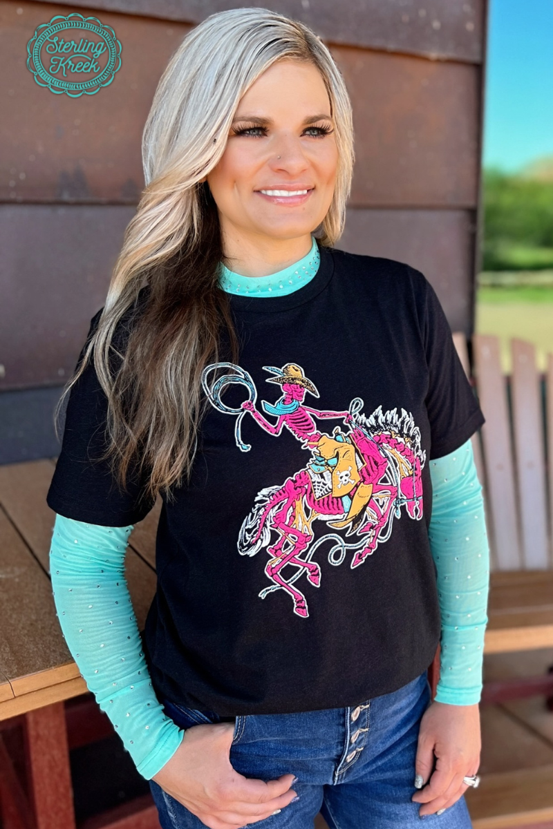 Boogie Bronc Short Sleeve Tee