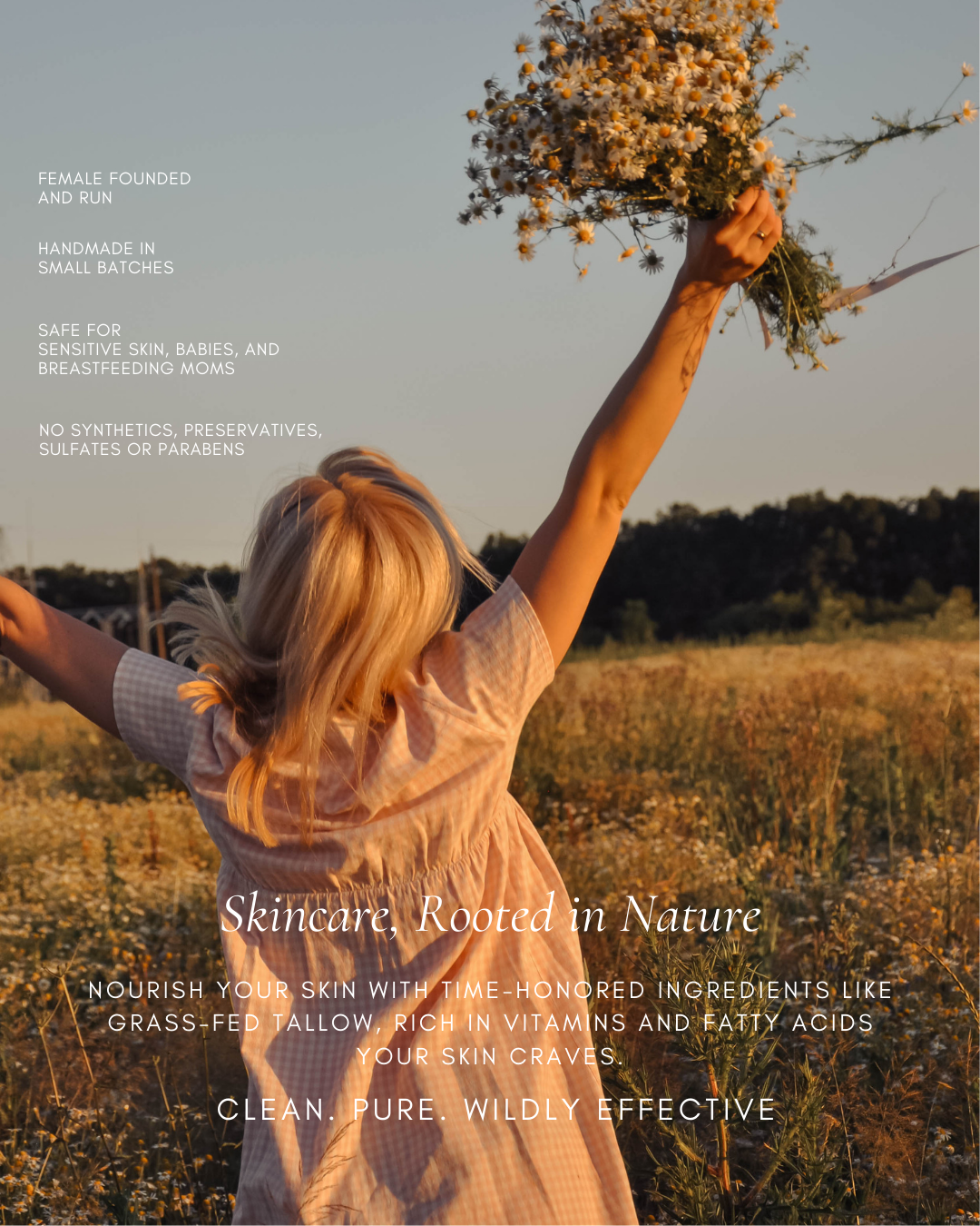 Lemon + Vanilla Whipped Tallow Balm | Grass Fed Beef Tallow