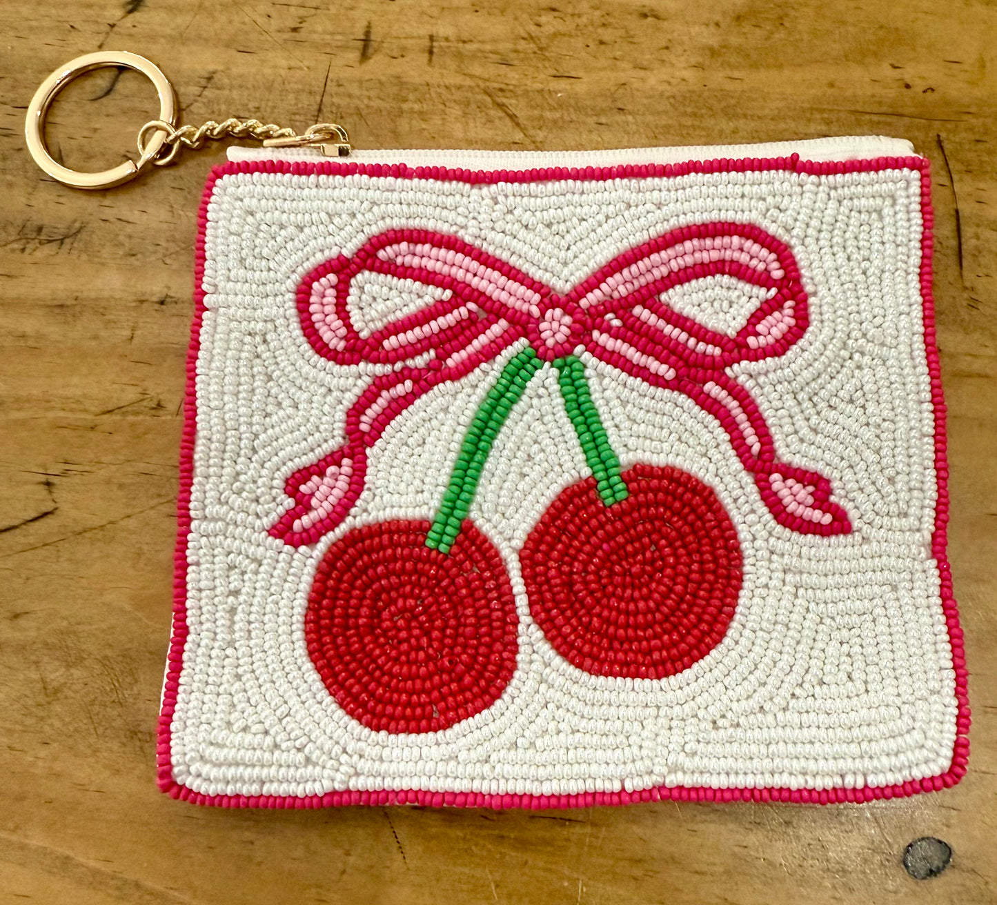 Cherry coin purse