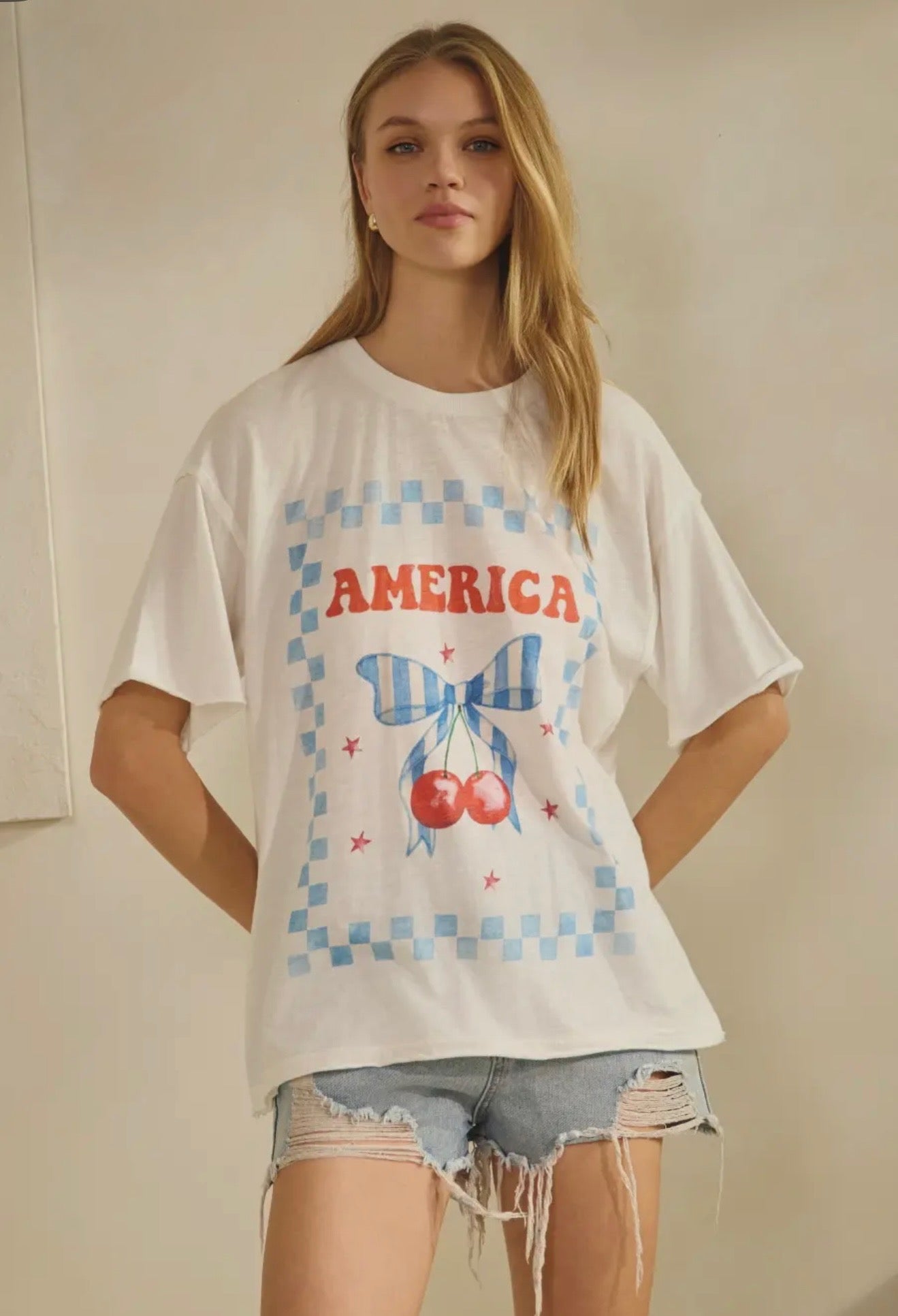 America Relaxed Graphic Tee