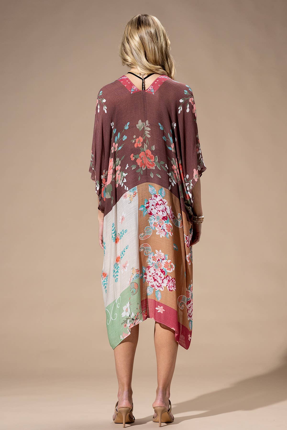 Patchwork Multi Kimono