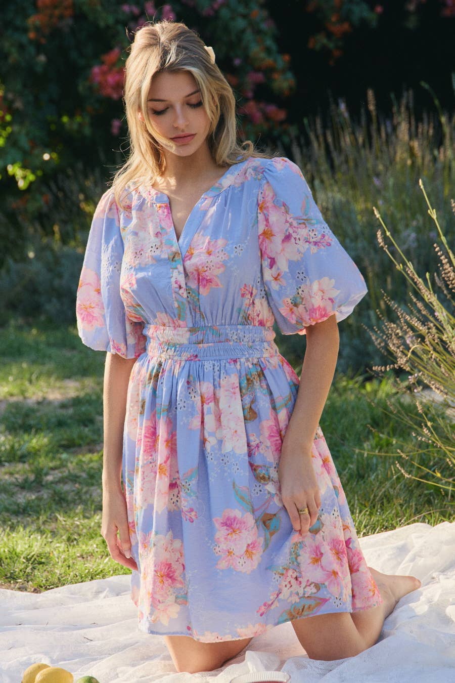 Printed Short Dress