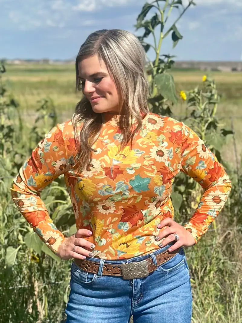 Blissfully Blessed Mesh Top