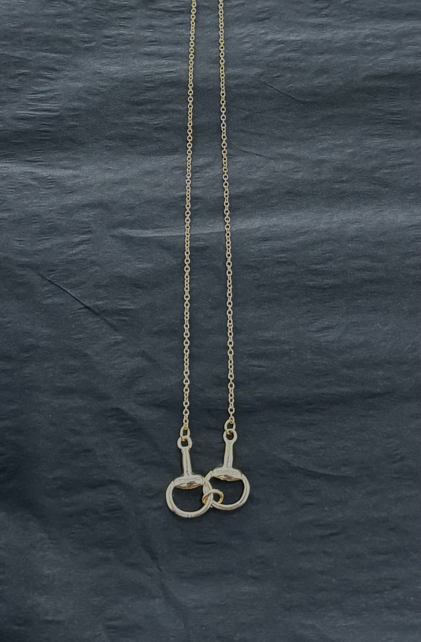 Small Horse Bit Necklace