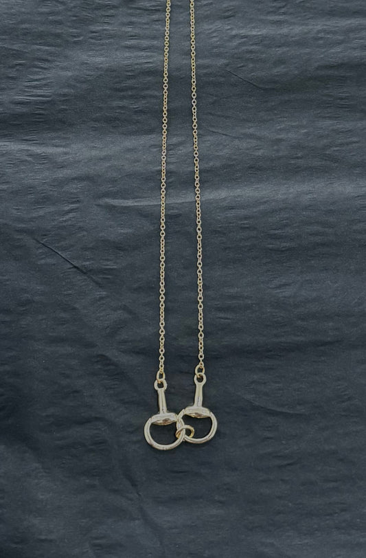 Small Horse Bit Necklace