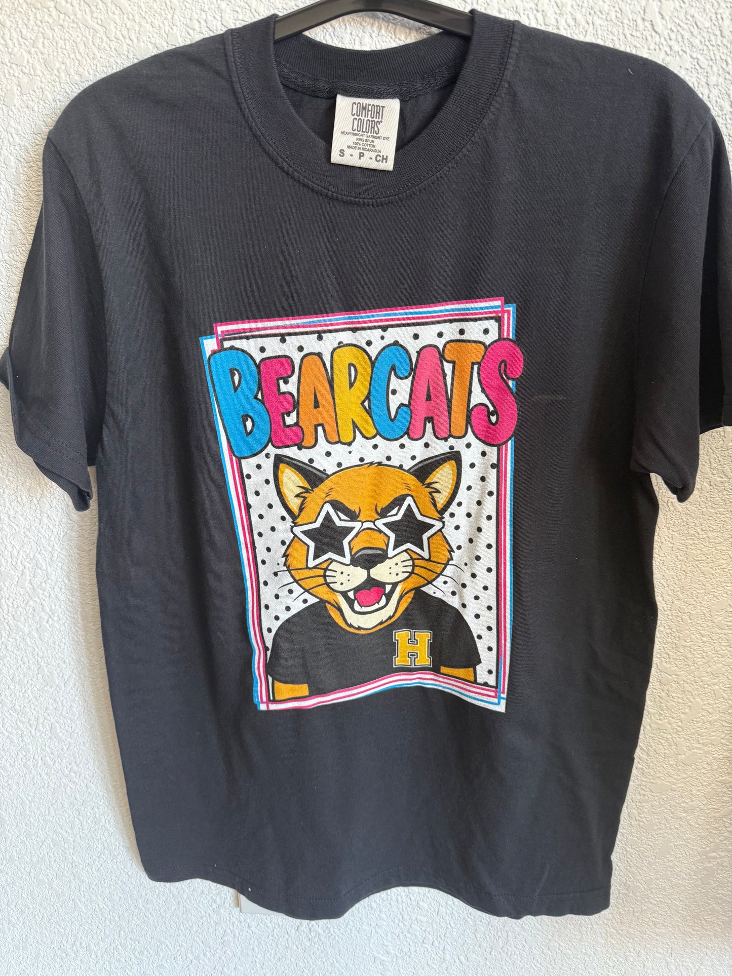 Colorful Bearcat Mascot T Shirt