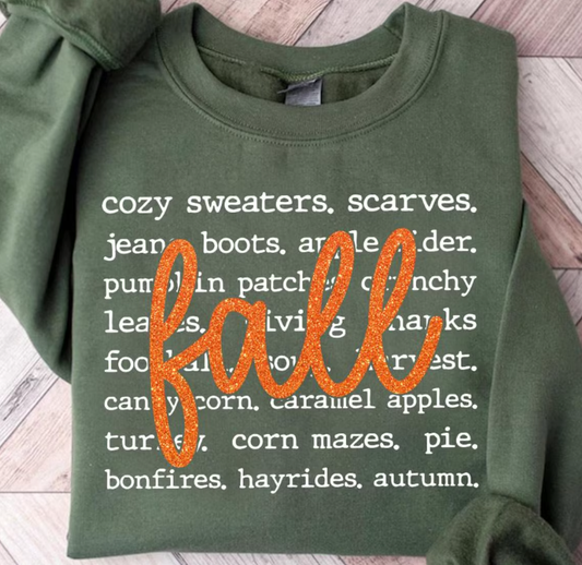 Fall Coquette Sweatshirt