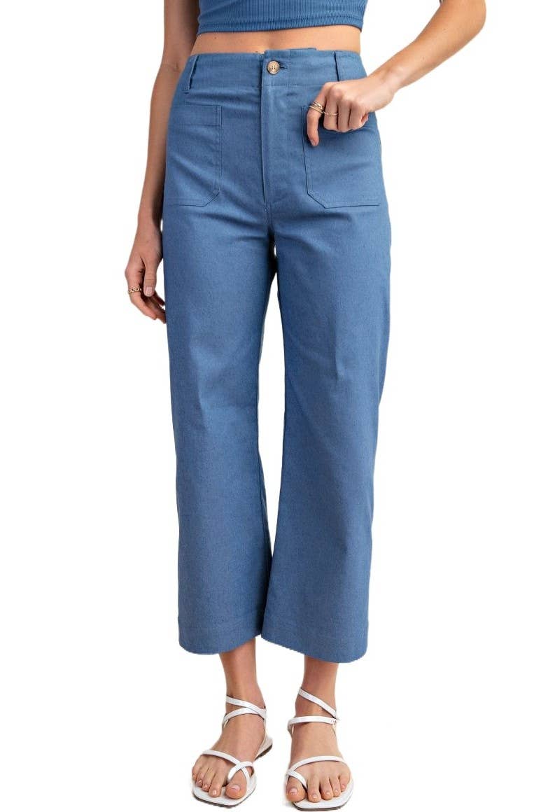 Ankle Cropped Summer Pants