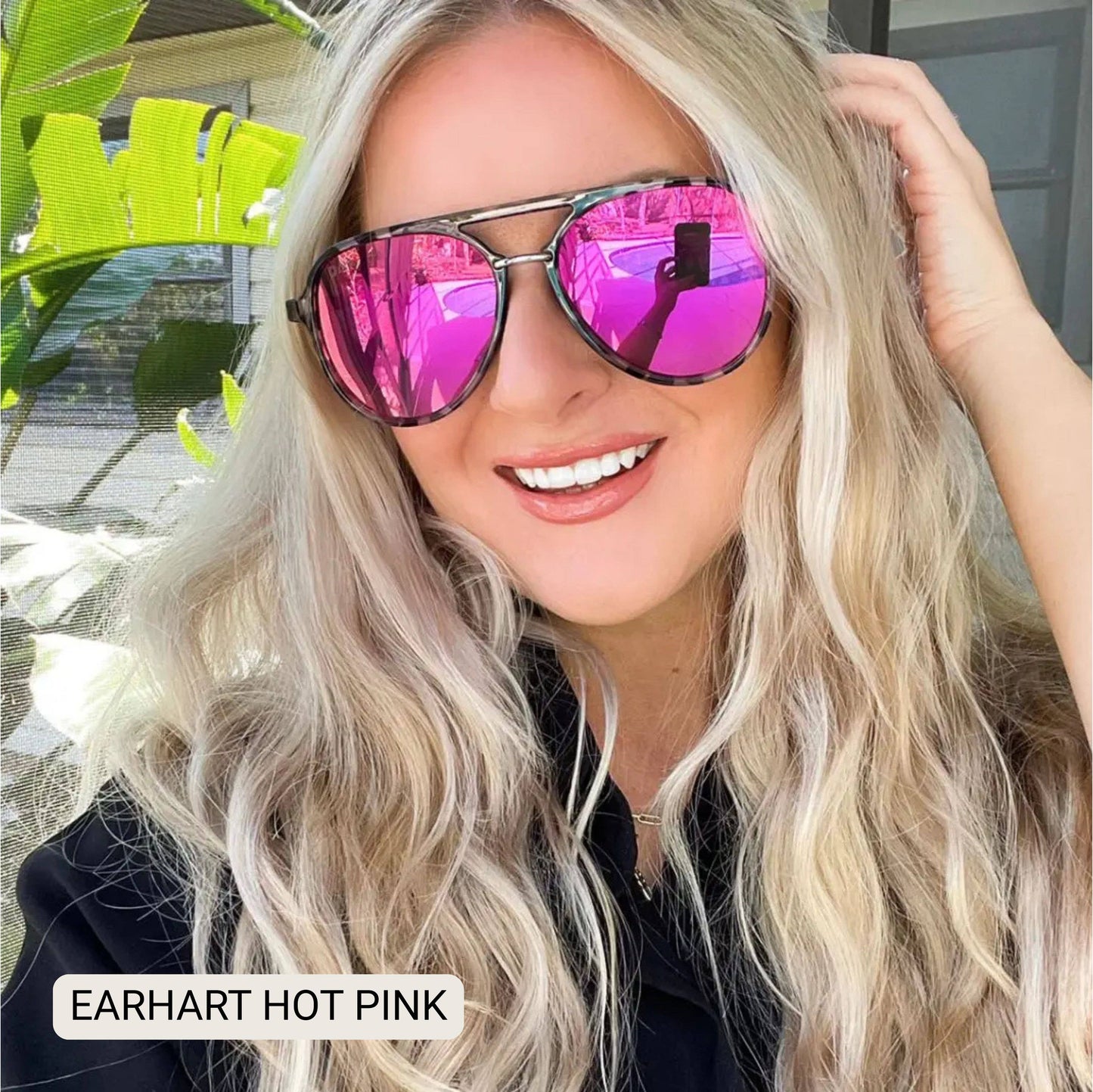 Earhart Cheetah Dax Sunglasses