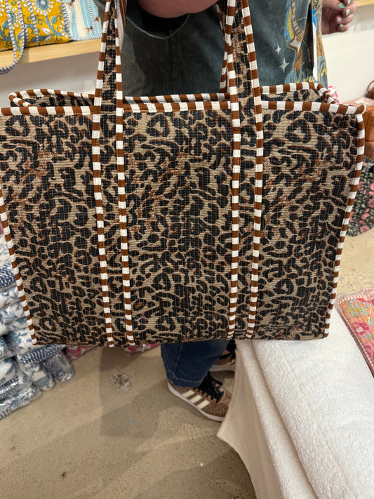 Cheetah Tote Bag