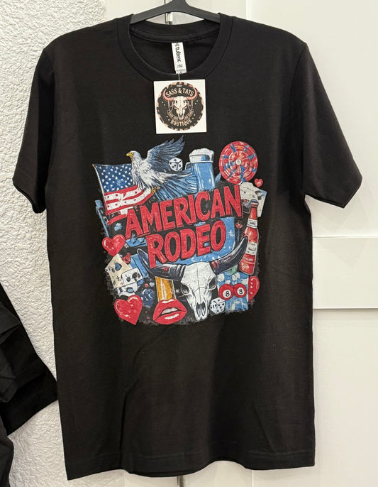 American Rodeo Black T-Shirt