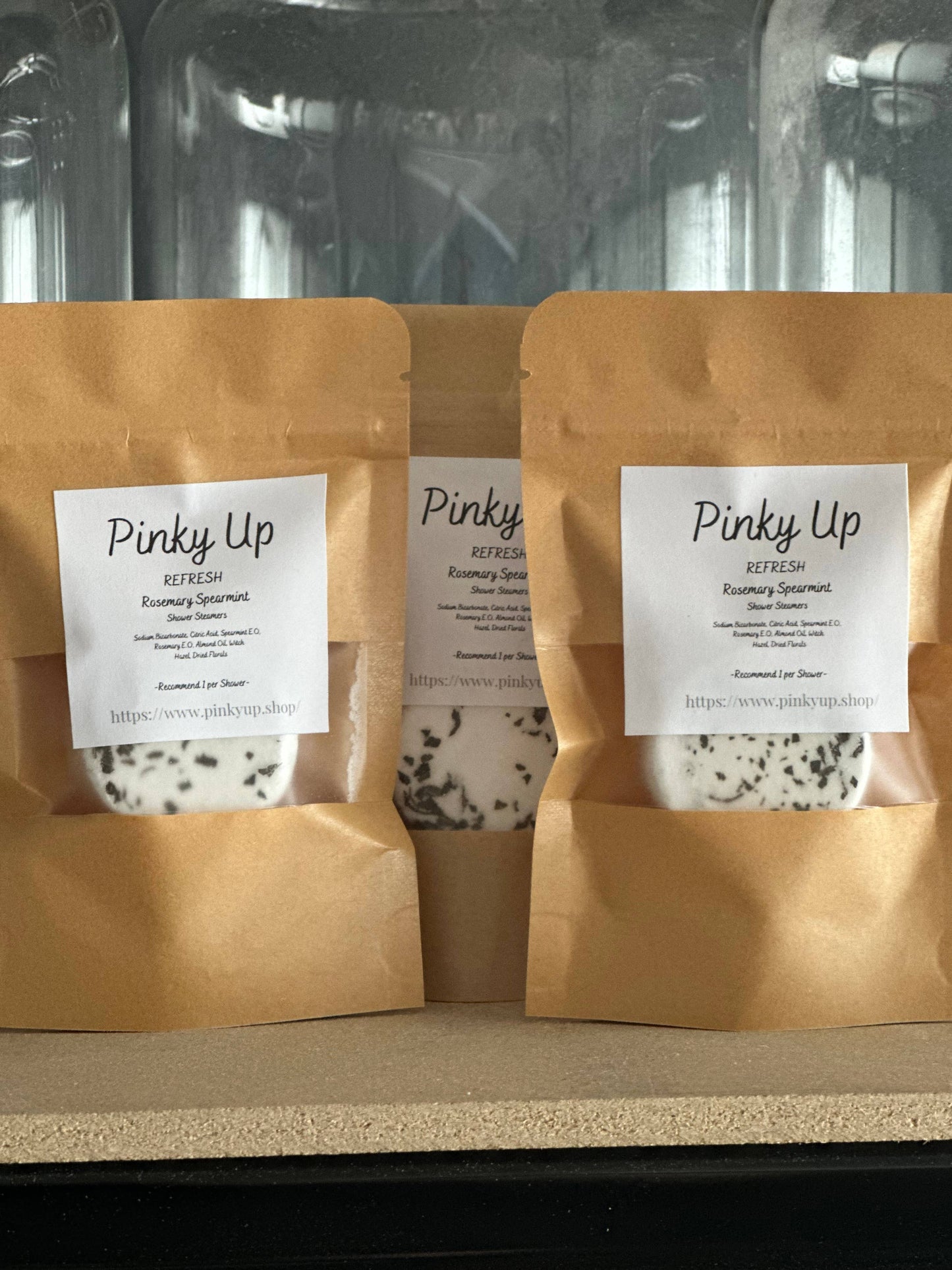 Single Shower Steamers