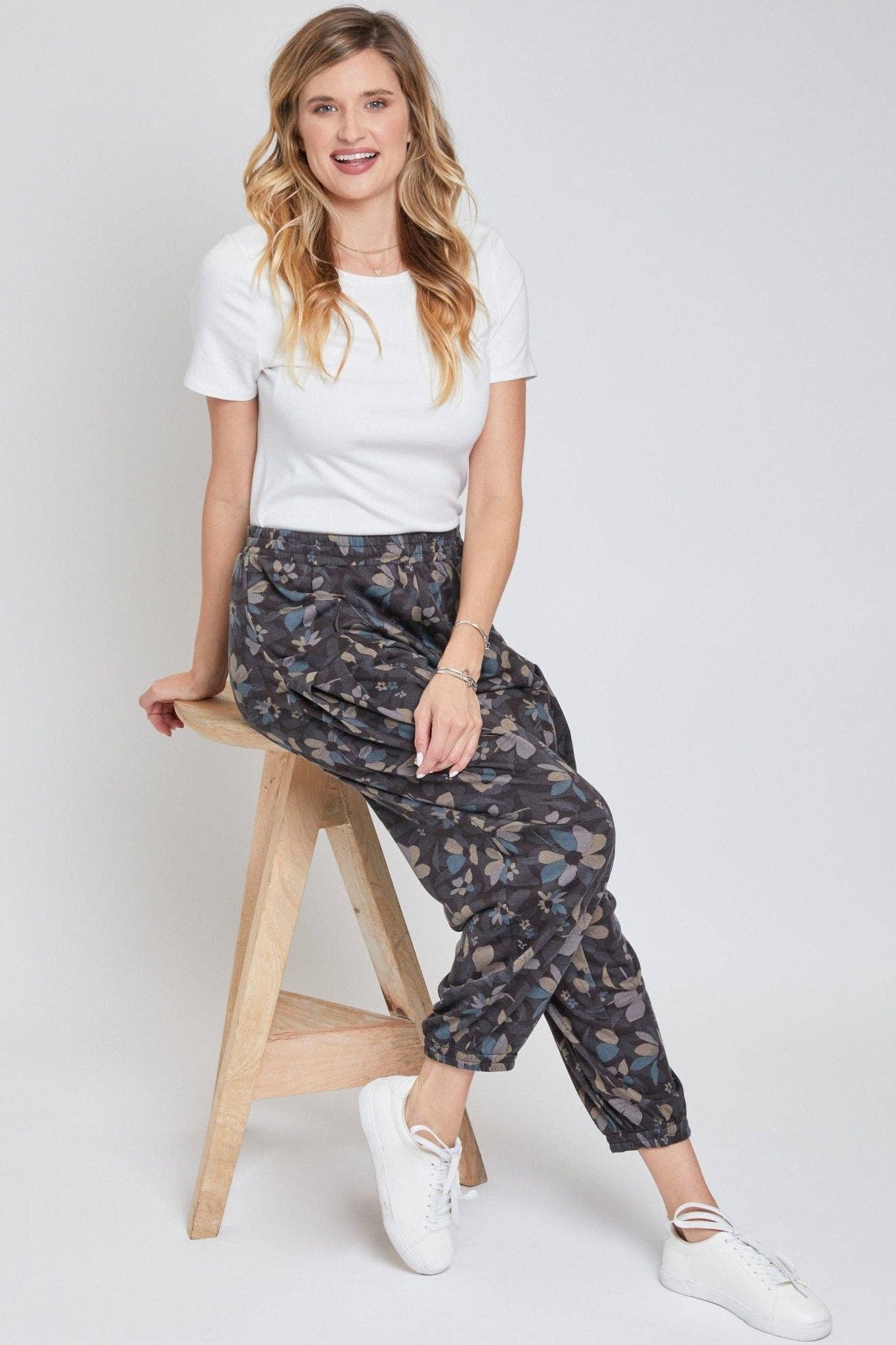 Missy Elastic Balloon Pant with Pockets