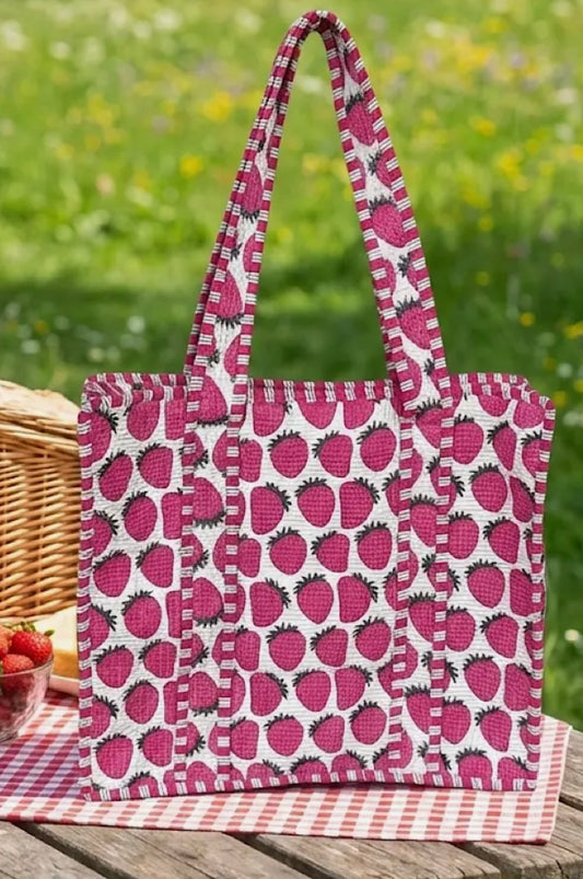 Strawberry Tote Bag