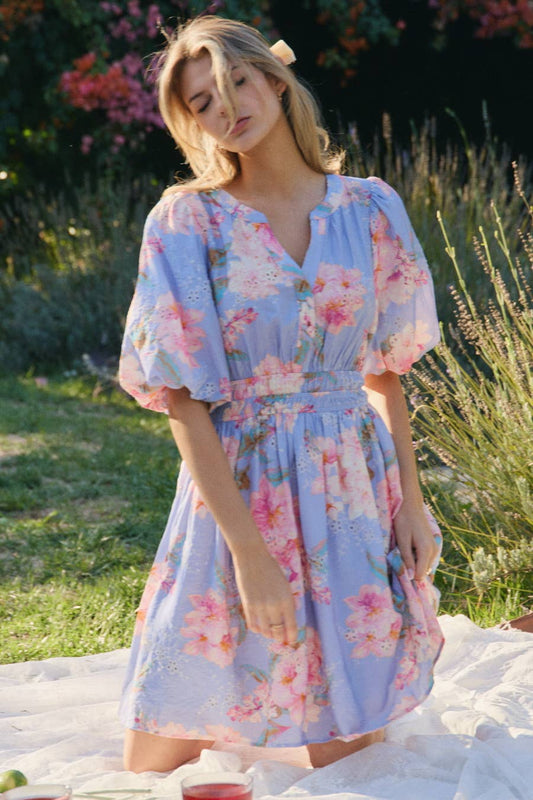 Printed Short Dress