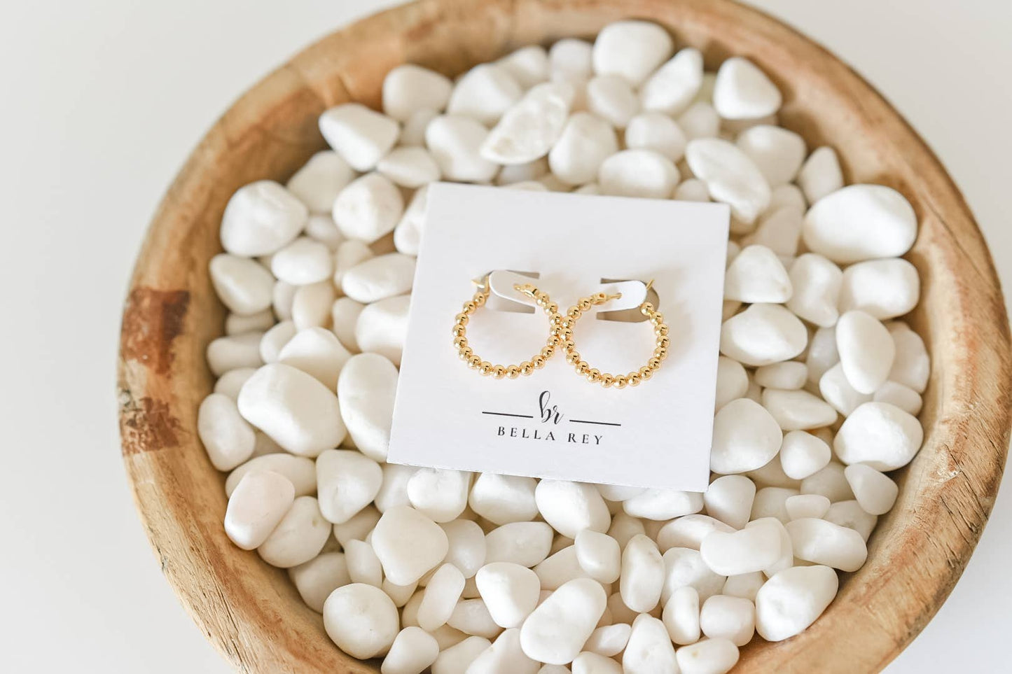 Vivi 18k gold plated hoops -earrings- hypoallergenic