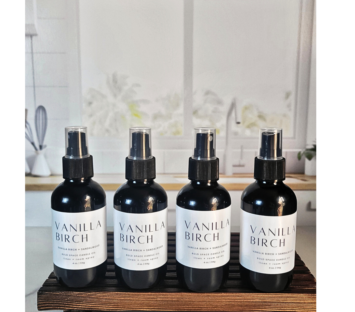 Vanilla Birch – Linen + Room Spray