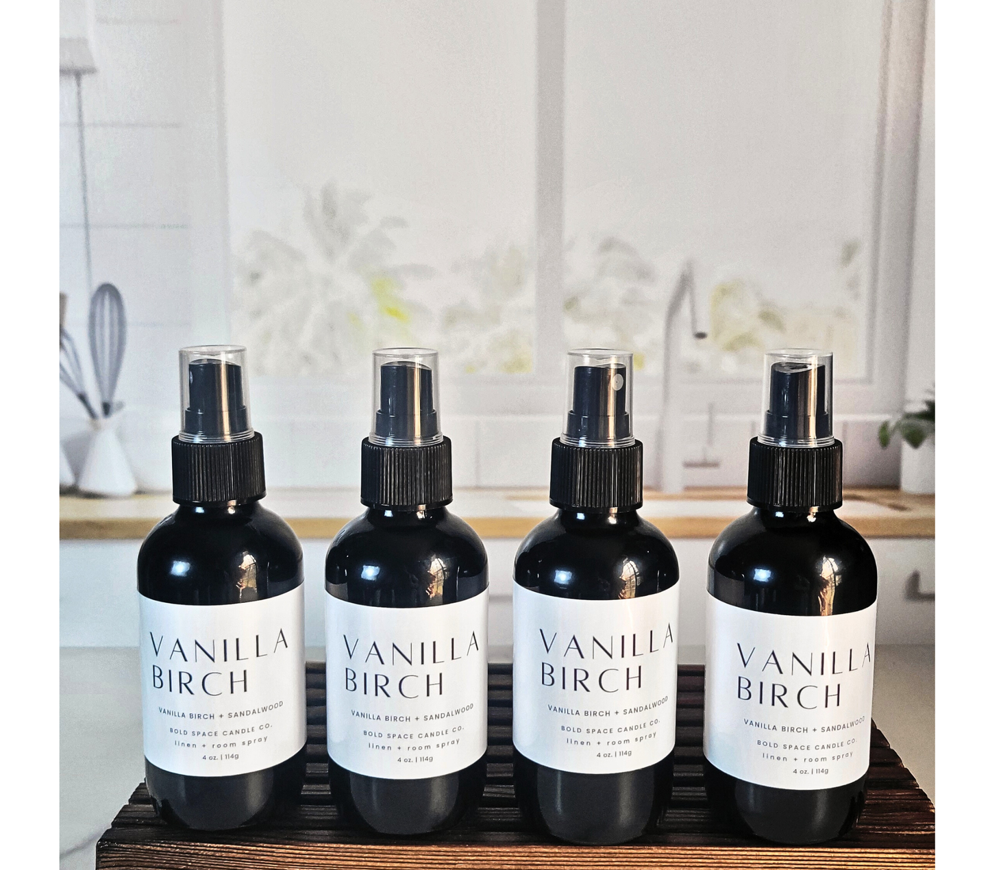 Vanilla Birch – Linen + Room Spray