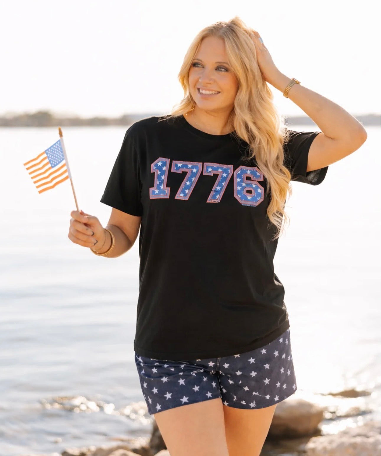 1776 Black T-Shirt
