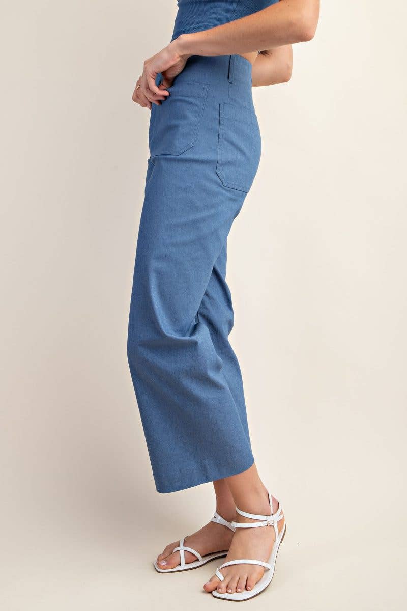 Ankle Cropped Summer Pants