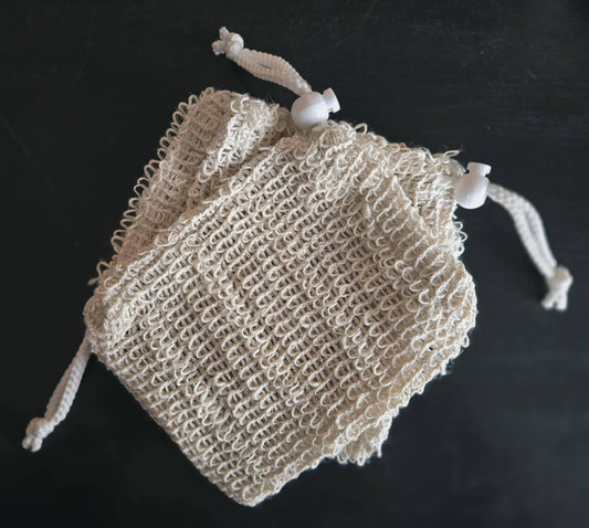 Exfoliating Natural Sisal Soap Bag