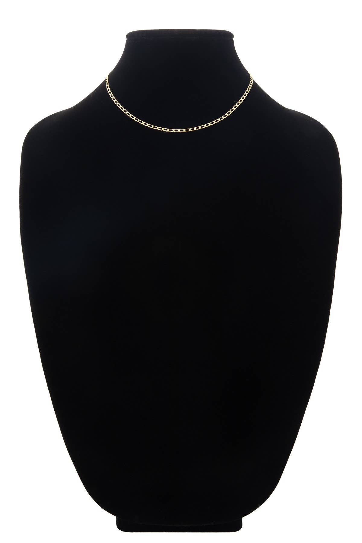 18K Gold Filled Linked Chain Necklace