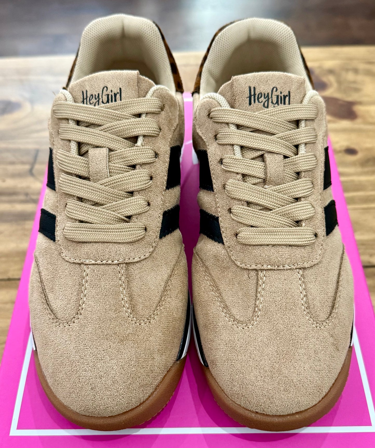 Camel Run It Back Sneakers