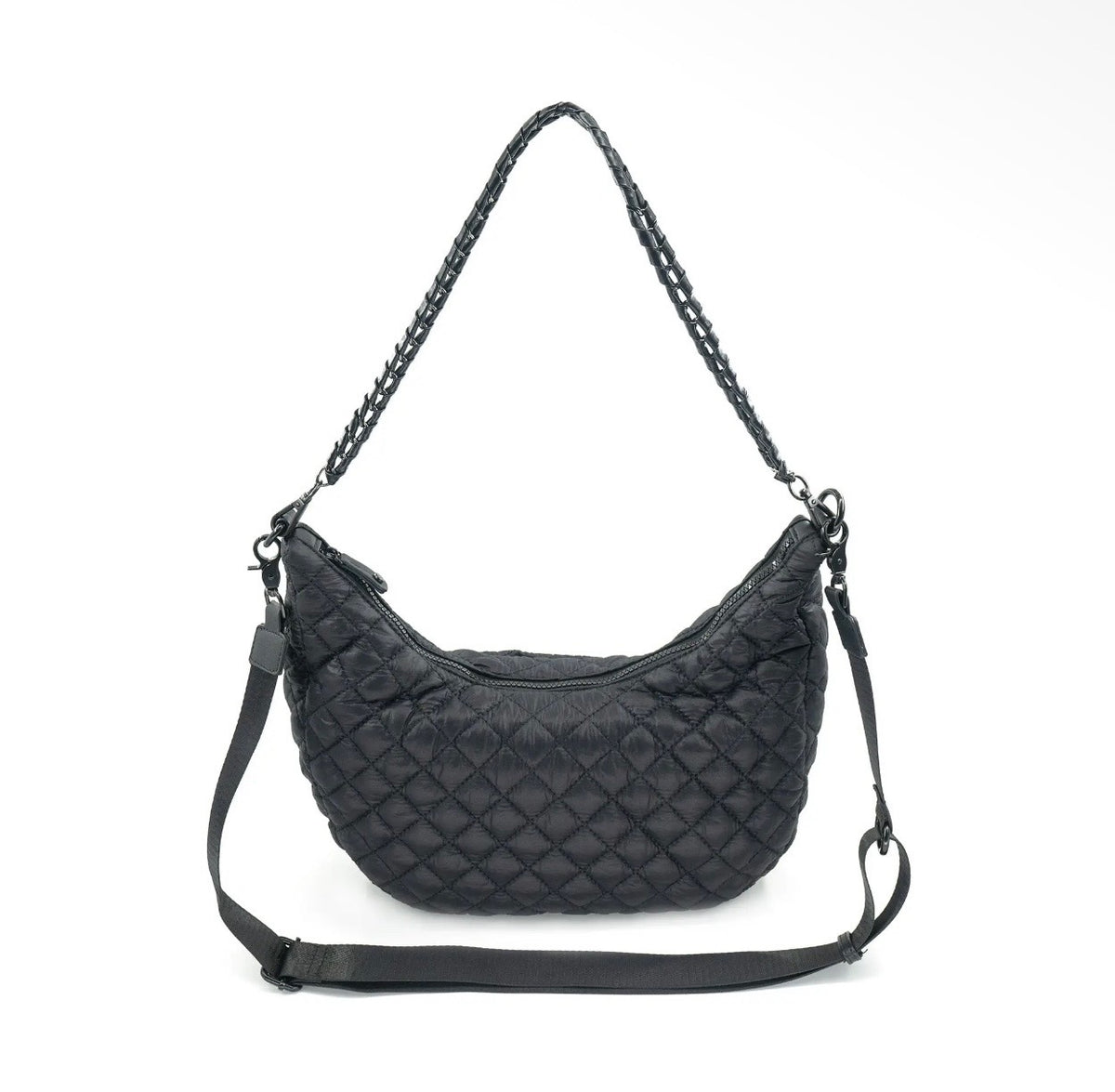 Quilted Hobo Bag