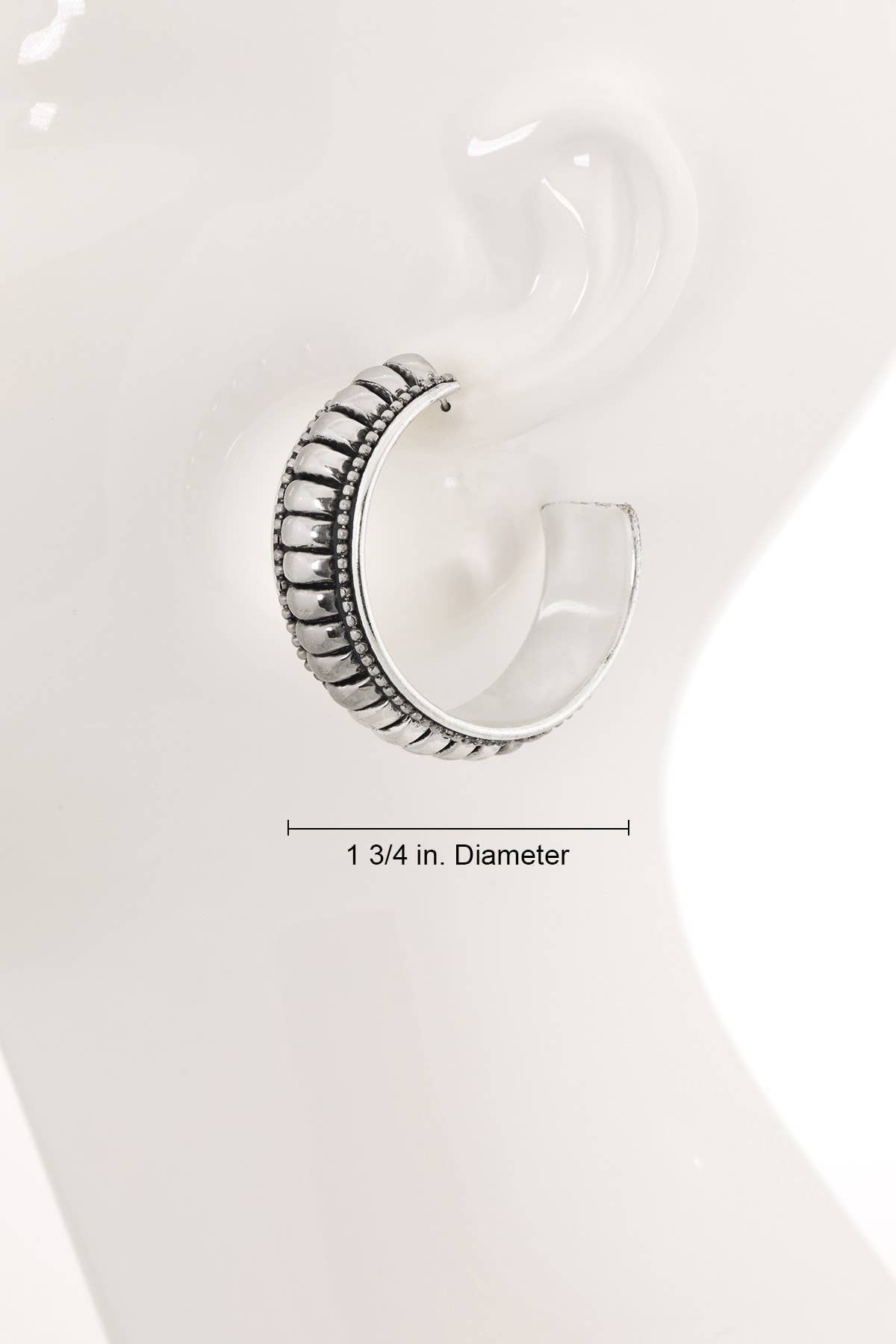 Western Bubble Hoop Earrings