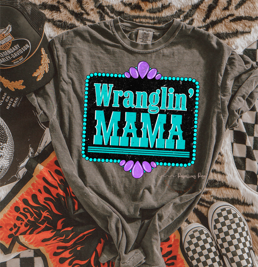 Western Wranglin' Mama Graphic T-shirt