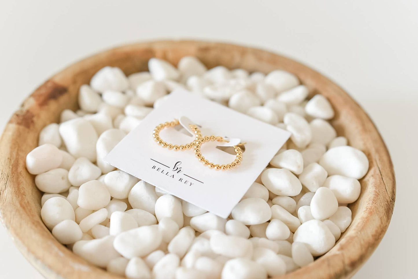 Vivi 18k gold plated hoops -earrings- hypoallergenic