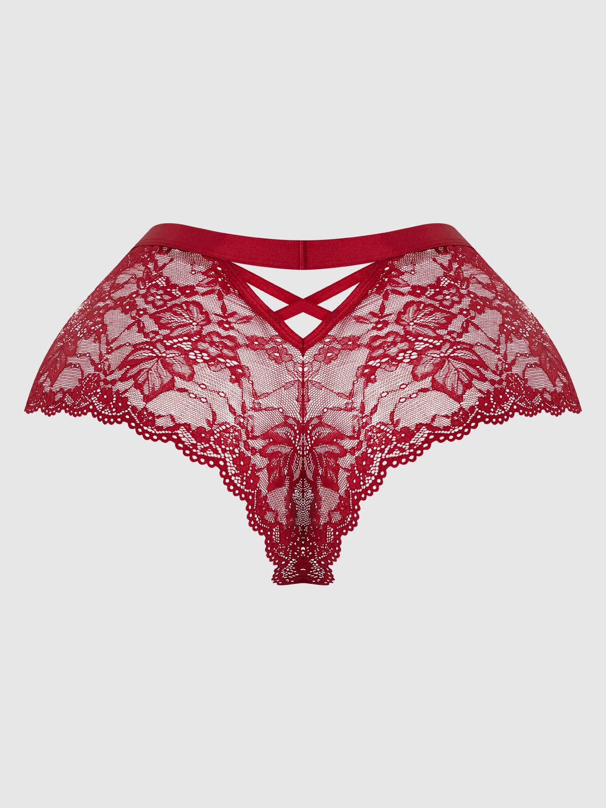 BELLA CRISS CROSS BACK LACE CHEEKY