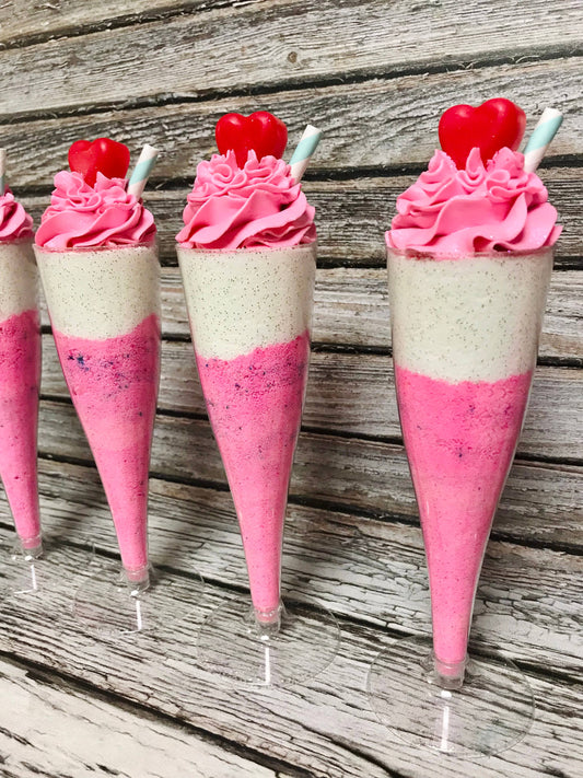 Sweetheart Bellini Bath Bomb w/ Bubble Frosting