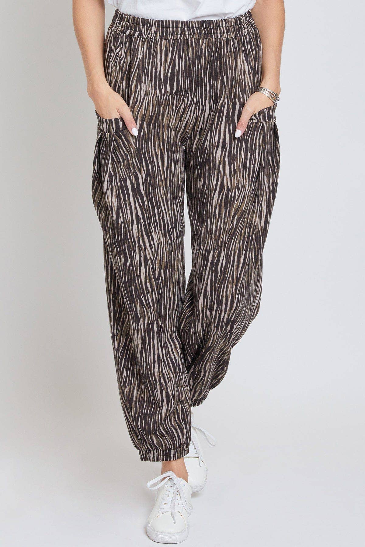 Missy Elastic Balloon Pant with Pockets