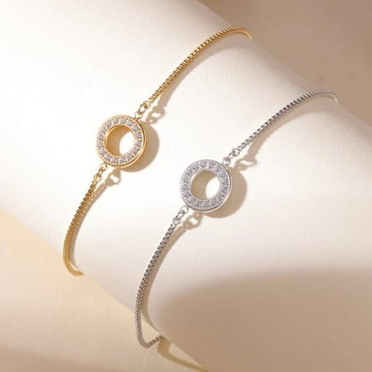 18K STAINLESS STEEL TARNISH FREE GEMSTONE BRACELET | 40B5220