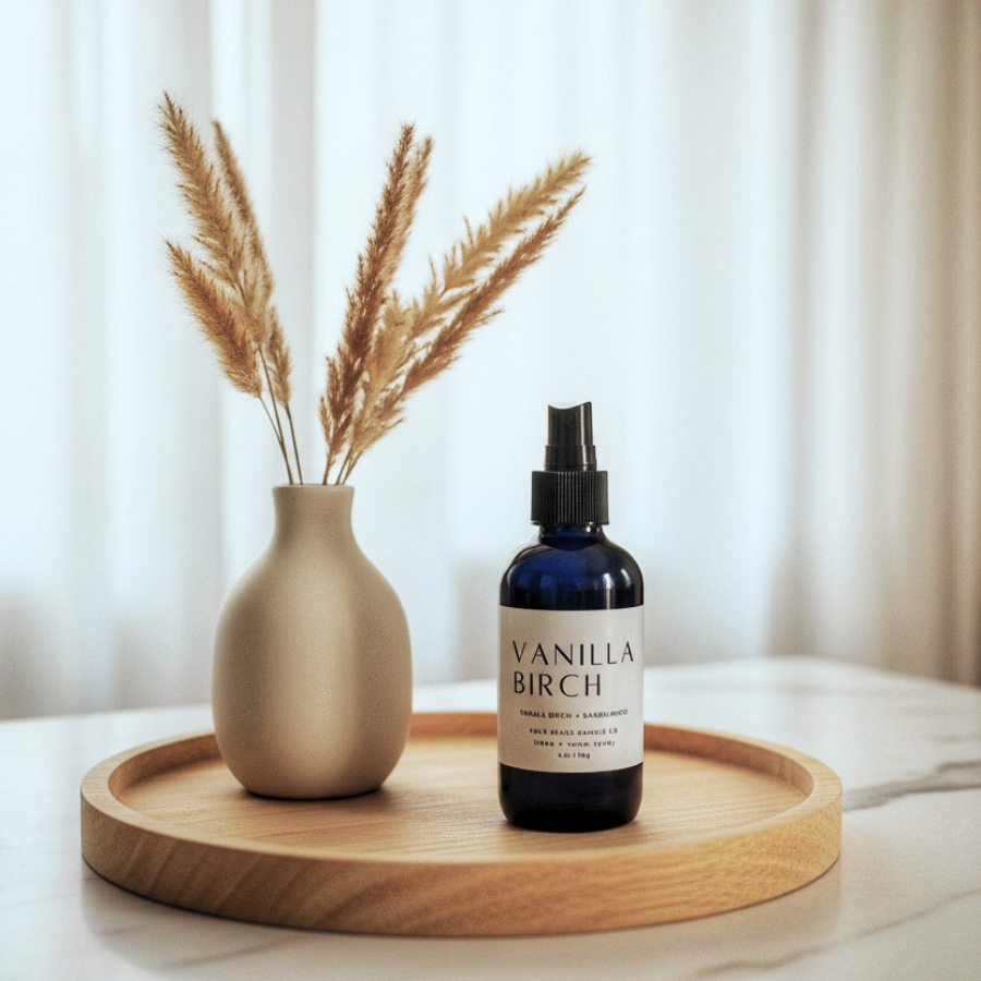 Vanilla Birch – Linen + Room Spray