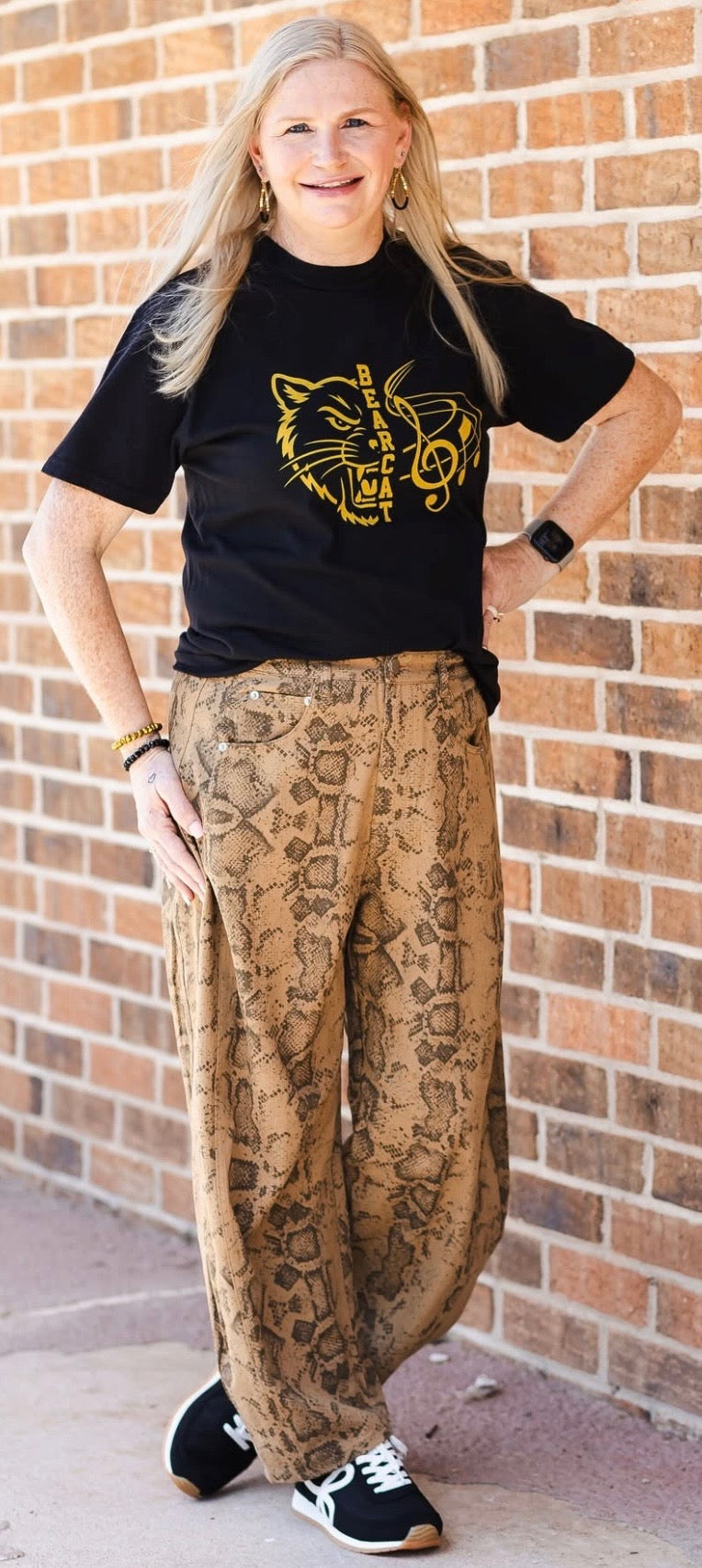 Snake Print Pants