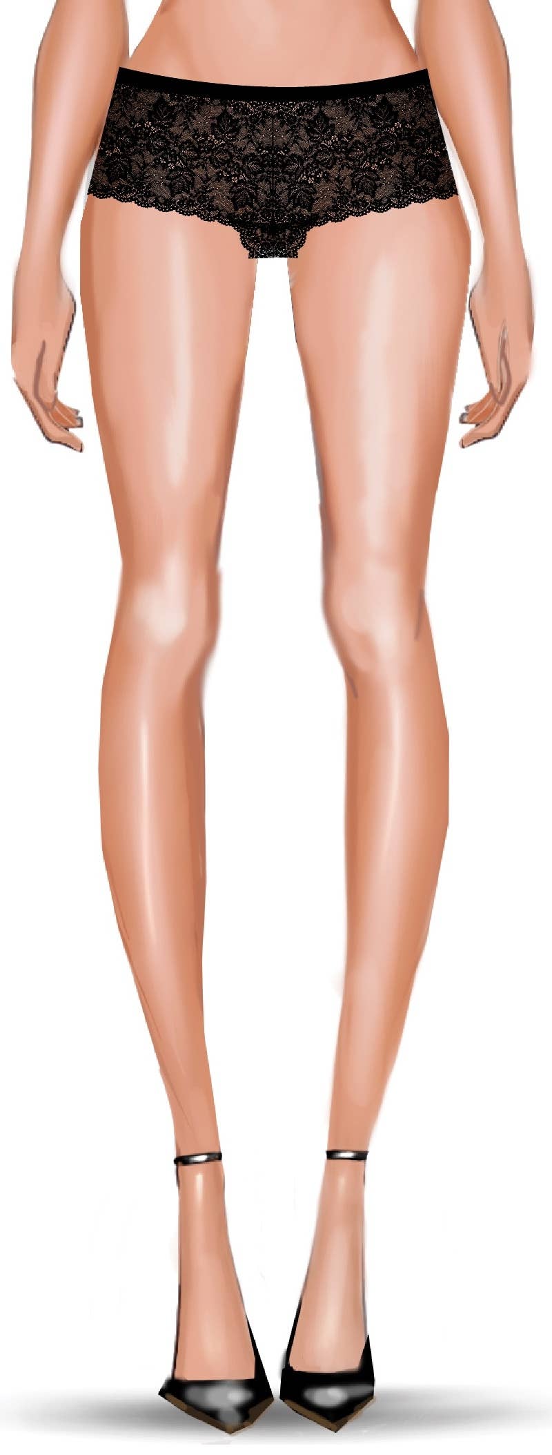 BELLA CRISS CROSS BACK LACE CHEEKY