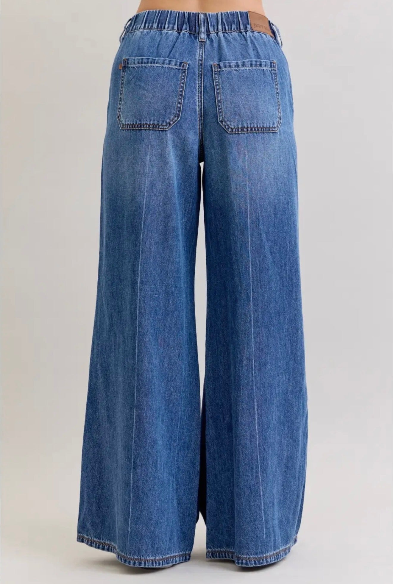 Palazzo Featherweight Elastic Jeans