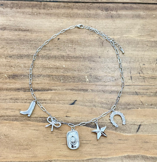Cowboy Charm Necklace