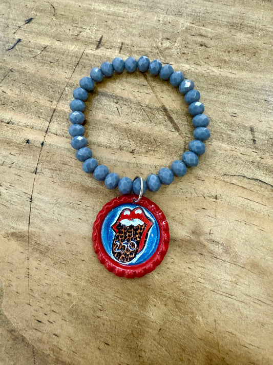 Americana bottle cap bracelet
