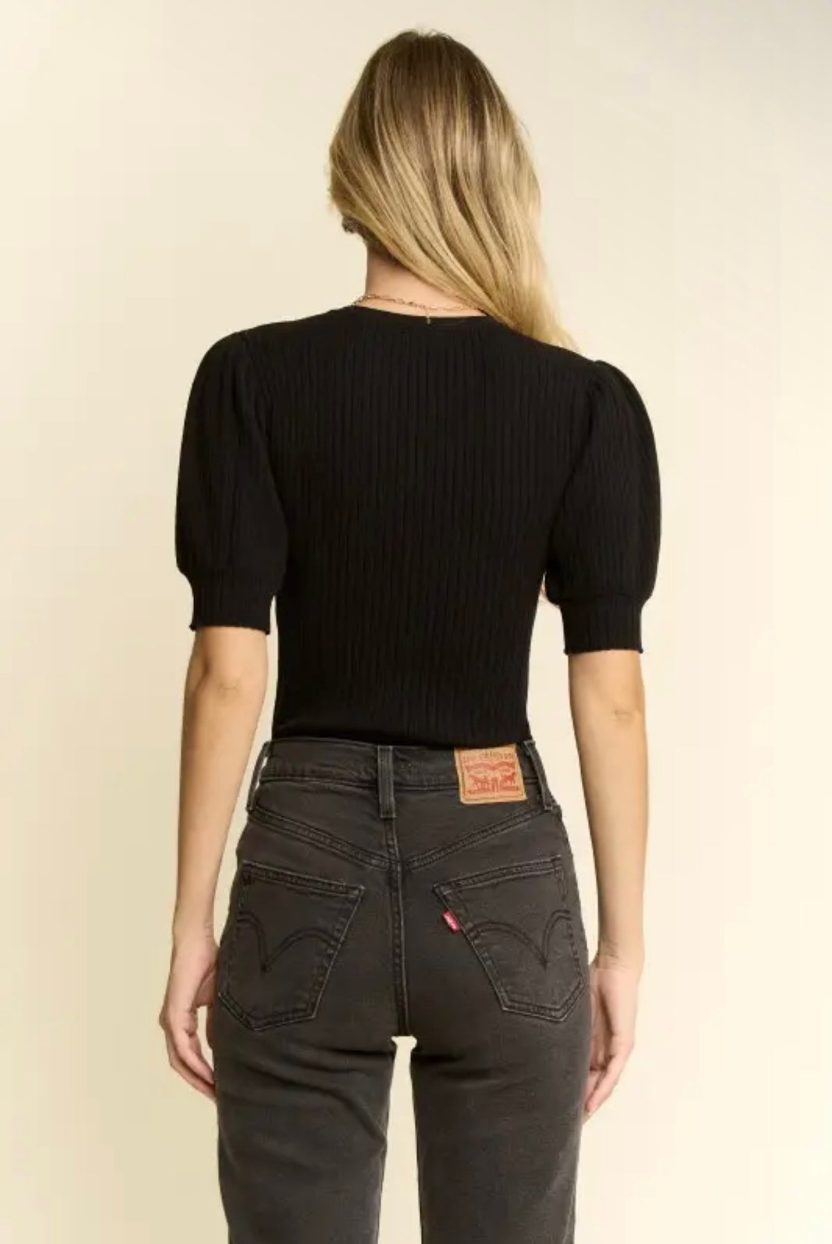 Half Sleeve Crew Neck Bodysuit