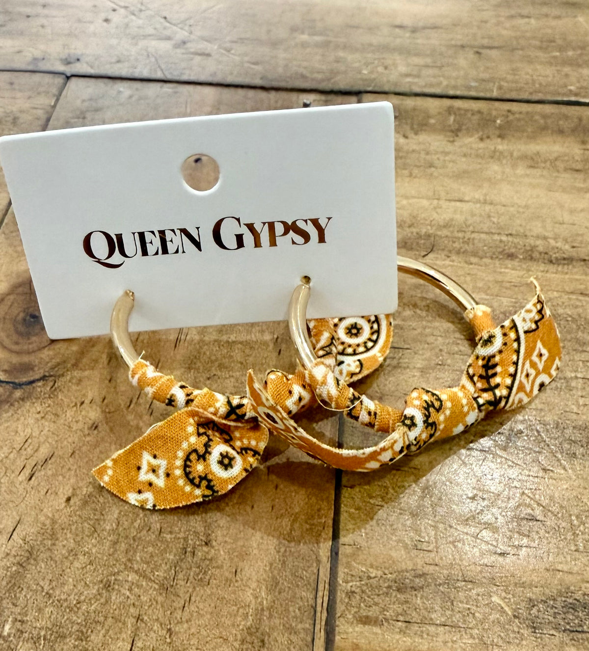 Bandana Earrings