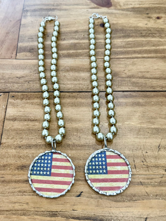 Chunky Americana necklace
