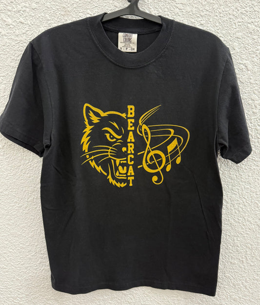 Bearcat Band Music Note T-Shirt